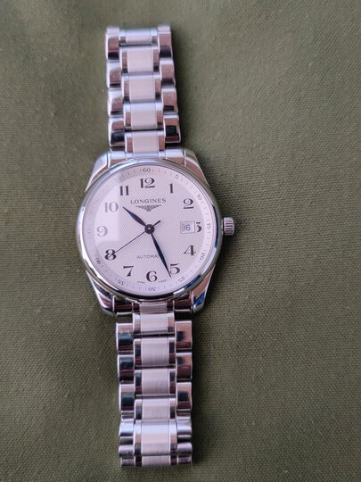 浪琴(Longines)瑞士手表 名匠系列 机械钢带男表 对表 L26284786 晒单图