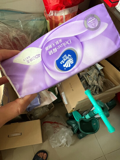 维达(Vinda) 抽纸 棉韧立体美8包*3层110抽软抽 抽取式面巾纸 纸巾 (真S码 母婴可用 亲肤无刺激) 晒单图