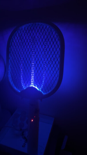 雅格 电蚊拍充电式LED灭蚊拍电苍蝇拍灭蝇拍余电提醒5634 晒单图