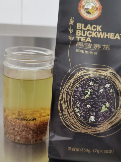 虎标 黑苦荞茶 养生荞麦大麦茶独立包装可煮米 350g 晒单图