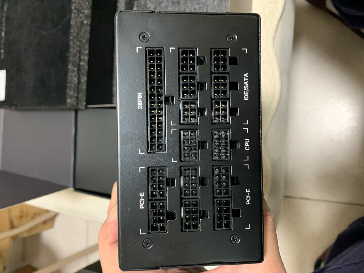 鑫谷(Segotep)额定800W GP900G黑金全模组电源(金牌认证/全模组/宽幅/背线/台式机电脑主机箱游戏电源) 晒单图