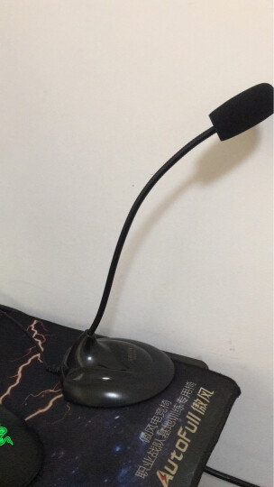声丽（SENICC）SM-008 鹅颈式 电脑麦克风 适用于会议厅/语音等 黑色 晒单图