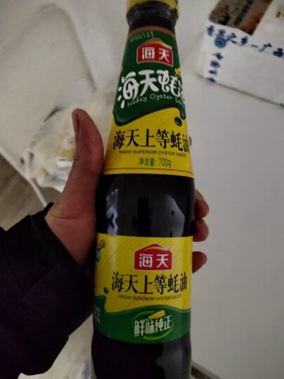 海天上等蚝油700g 0脂肪 厨房炒菜拌馅烧烤火锅蘸料 家庭用 国民蚝油 晒单图