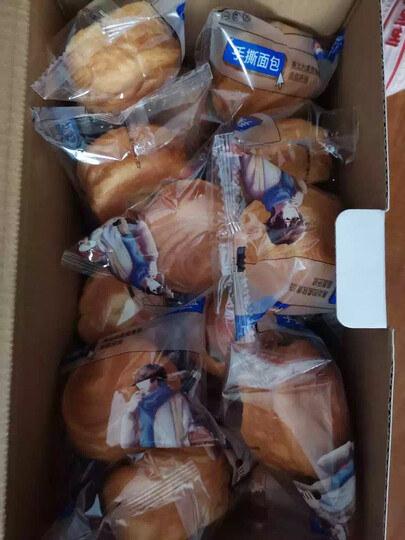 三只松鼠手撕面包 饼干蛋糕点心糕点零食酵母面包代餐早餐口袋软面包礼盒 1000g/盒 晒单图