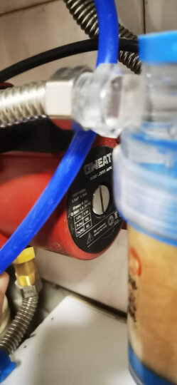 格威特增压泵家用自来水泵加压泵静音冷热水全自动热水器太阳能屏蔽泵可上门安装 20-12+过滤器 晒单图