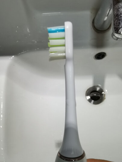素士(SOOCAS)电动牙刷头 成人通用清洁型X3通用刷头BH01W白色 晒单图