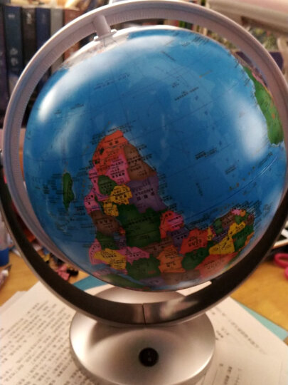 北斗地球仪 20cm学生地理学习地球仪 办公用品 教学研究摆件 教学用品（赠中国、世界地理常用知识地图） 晒单图