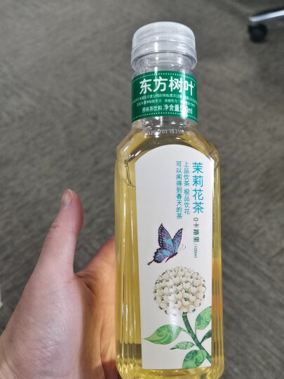 农夫山泉茉莉花茶"多次购买,无添加.一款不热的茉莉花茶.