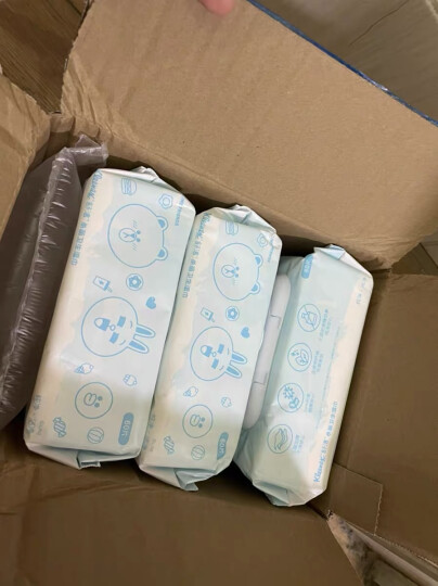 舒洁（Kleenex）99%杀菌湿纸巾 LINE FRIENDS合作款洁肤卫生湿巾60片（带盖)产品升级新老包装交替 晒单图