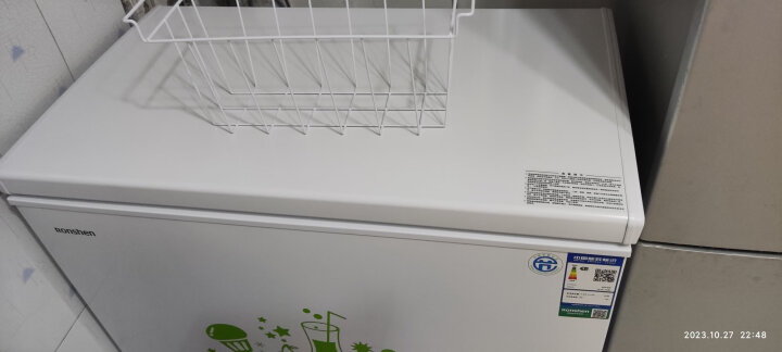 容声（Ronshen）205升减霜小型冰柜家用冷藏冷冻转换单温冷柜 一级能效家商两用卧式冰箱BD/BC-205MB以旧换新 晒单图