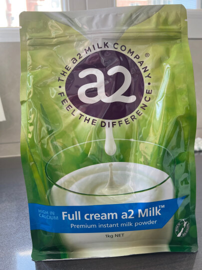 a2.脱脂高钙速溶成人奶粉 1kg/袋 新西兰原装进口 高钙 晒单图