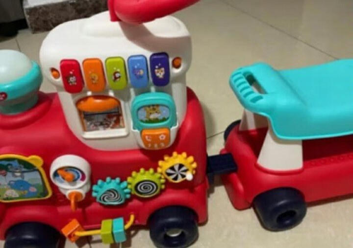 汇乐玩具六面体益智玩具0-1-3岁婴幼儿宝宝早教男女孩手拍鼓周岁新年礼物 晒单图