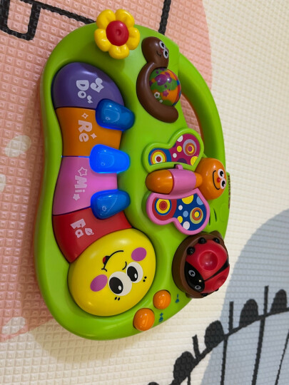 汇乐玩具电子琴儿童玩具婴幼儿宝宝早教男女孩音乐儿童周岁礼物 晒单图