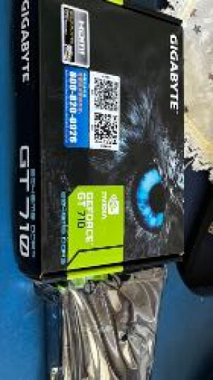 技嘉(GIGABYTE)GeForce GT710SL-2GL 954MHz/1800MHz 2GB/64bit GDDR3显卡 晒单图