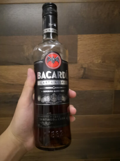 百加得(Bacardi) 白朗姆酒200ml Mojito莫吉托莫吉多 鸡尾酒基酒调酒烘焙  洋酒 晒单图