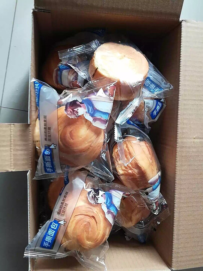 三只松鼠手撕面包 饼干蛋糕点心糕点零食酵母面包代餐早餐口袋软面包礼盒 1000g/盒 晒单图
