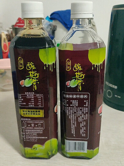 恒记 金桔柠檬 浓缩果汁饮料 1kg*2瓶 晒单图