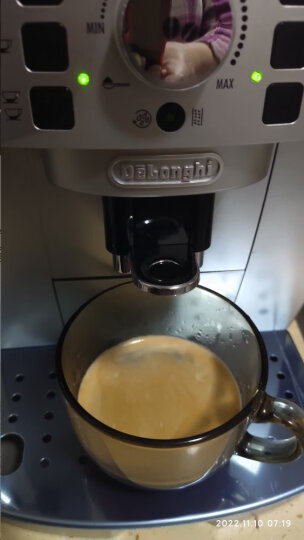 德龙（DeLonghi） ECAM22.110.SB家用意式全自动咖啡机奶泡机研磨一体咖啡机  ECAM22.110.SB银色（保税仓） 晒单图