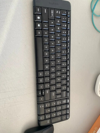 罗技（Logitech）MK120 键鼠套装 有线键鼠套装 办公键鼠套装 电脑键盘 USB即插即用 全尺寸 黑色 晒单图