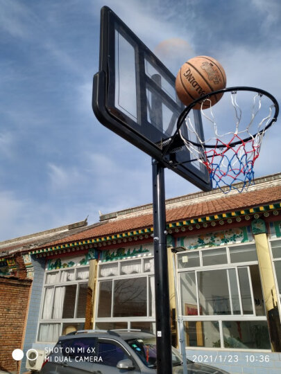 双航 篮球架 室内家用篮球框球架 户外可升降可移动标准高度篮球架 3.4米款-标准篮球框45cm-标准高度3米 晒单图