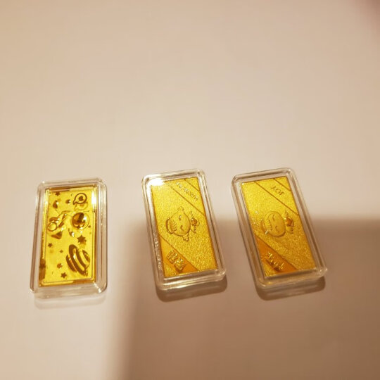 周大福福星宝宝足金黄金投资金条宝宝金条(约:10g计价)IF【多款可选】 IF679 真情宝宝 约10.04g 晒单图