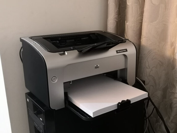 惠普（HP） P1106黑白激光打印机家用学生作业打印 单功能快速打印小型商用 晒单图