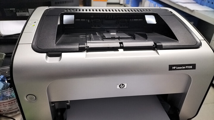 惠普（HP） 打印机P1106/1108 PLUS A4黑白激光单功能打印机家用办公商用 经典耐用 P1106 plus 只打印+USB连接+半容硒鼓 晒单图