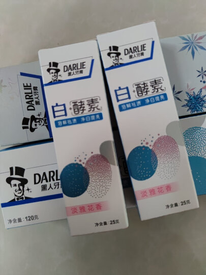 DARLIE好来(原黑人)茶倍健杭菊龙井牙膏140g(新旧包装随机发放) 晒单图