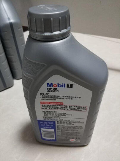 美孚(Mobil)金装美孚1号 FS 0W-30 全合成机油润滑油 SL级 4L 汽车保养 晒单图