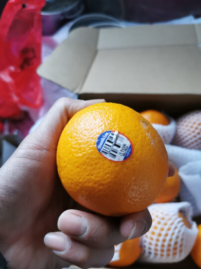  新奇士Sunkist 美国进口CaraCara红肉脐橙 一级果8粒装 单果重约150-190g 生鲜橙子血橙水果 晒单图