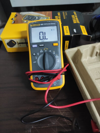 福禄克（FLUKE）15B+数字万用表 掌上型多用表 自动量程 带背光 仪器仪表 晒单图