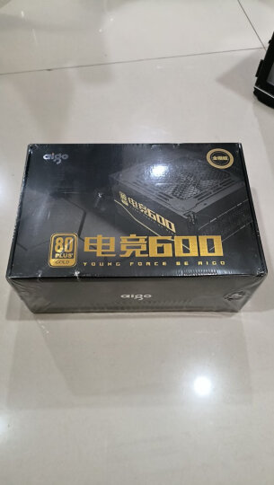 爱国者（aigo）额定600W 电竞600全模组台式机电脑电源（全电压金牌/满载PF值>0.99/DC-DC/扁平线/14cm风扇） 晒单图