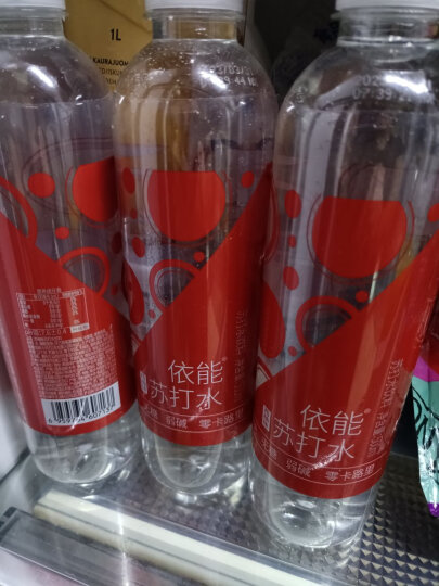 依能 西柚味 无糖无汽弱碱苏打水饮料 500ml*15瓶 整箱装饮用水 晒单图