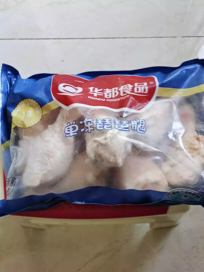 华都食品 冻鸡爪 1kg/袋 烧烤食材 卤鸡爪 鸡肉 火锅食材 晒单图