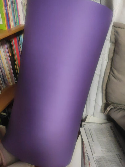 奥义瑜伽垫加厚15mm高密度防滑加长健身垫 运动垫子 （含绑带网包） 晒单图