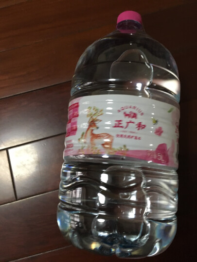 正广和 饮用天然矿泉水 上海自配送 纯净水5L*4桶 整箱 晒单图