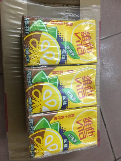 维他奶维他低糖柠檬味茶饮料250ml*24盒 低糖柠檬茶家庭聚会 分享装 晒单图