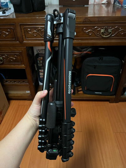 曼富图（Manfrotto）Befree 铝合金四节旋锁三脚架液压云台套装单反 承重4kg MVKBFRT-LIVE （含Befree Live液压云台） 晒单图