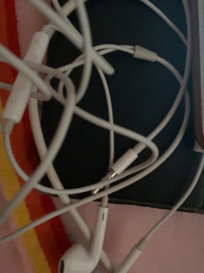 毕亚兹 苹果手机耳机 iphone入耳式线控麦克风游戏电脑音乐耳机 适用于苹果小米华为OPPO安卓 晒单图