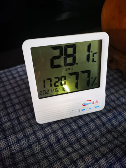 速为 温湿度仪电子温湿度计数显测温度湿度仪器数字温度计 SW-108温湿度计 晒单图