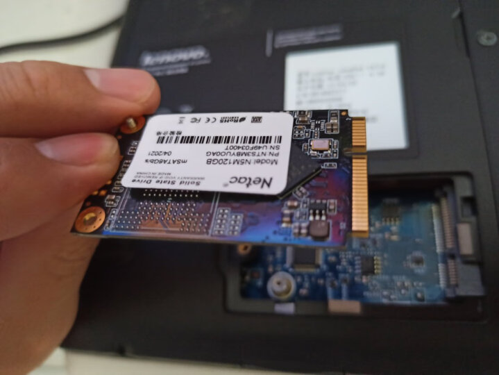 朗科（Netac）120GB SSD固态硬盘 MSATA接口 N5M迅猛系列 纤薄小巧 动力强劲 晒单图