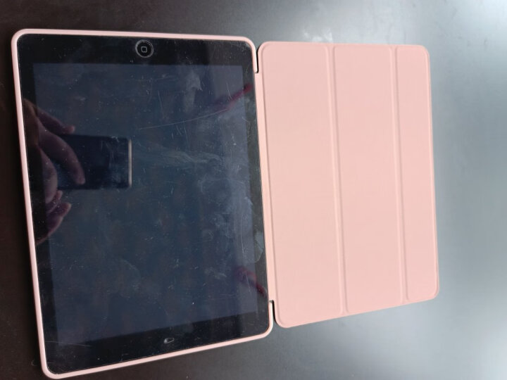 zoyu iPad Air1保护套 iPad5适用于苹果平板电脑防摔保护壳休眠全包软壳a1474 雾霾灰 晒单图