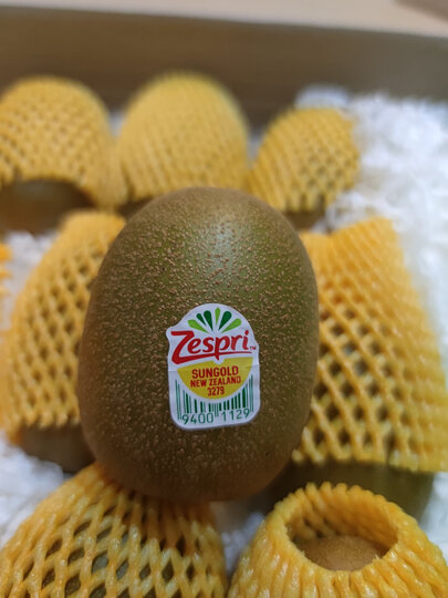 Zespri佳沛 新西兰阳光金奇异果 优选30-33个原箱装 单果重约105-124g 猕猴桃 生鲜水果礼盒 晒单图
