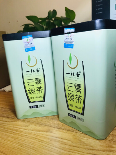 一杯香茶叶2024新茶云雾绿茶2盒共500g明前春茶日照足嫩芽毛尖自己喝 晒单图