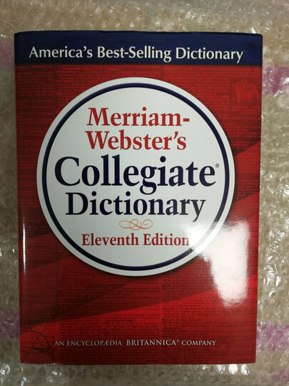 韦氏大学英语词典 Merriam Webster's 韦氏词典 字典 GRE考试 晒单图