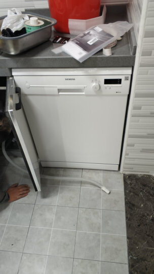 西门子（SIEMENS）德国原装进口 5D喷淋智能洗 双重烘干独立式除菌洗碗机不锈钢色13套SN255I13JC 晒单图