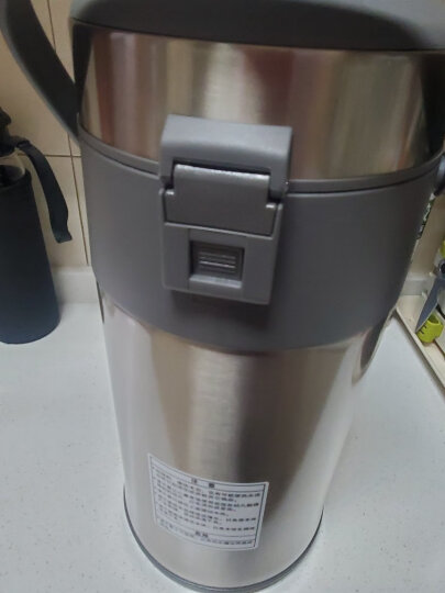 虎牌（TIGER）不锈钢大容量气压式双层真空保温热水瓶MAA-A40C 4L 晒单图