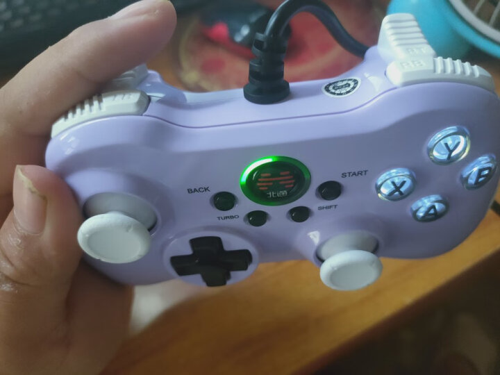 北通阿修罗2有线游戏手柄xbox360精英PC电脑电视Steam猛兽派对双人成行永劫无间地平线原神篮球NBA 白 晒单图