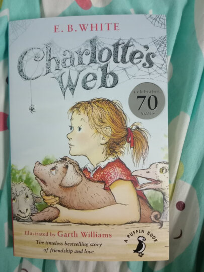 Charlotte's Web 夏洛的网 英文原版 夏洛特的网 英版B怀特小猪威尔伯 晒单图