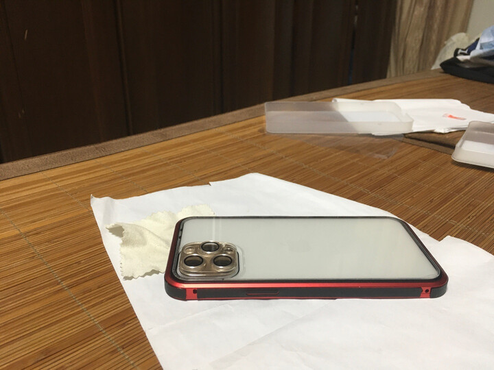 【3片装】朗客 iphone6splus/6plus钢化膜 苹果6splus/6 plus手机膜抗蓝光软边全屏覆盖高清手机贴膜【白色】 晒单图